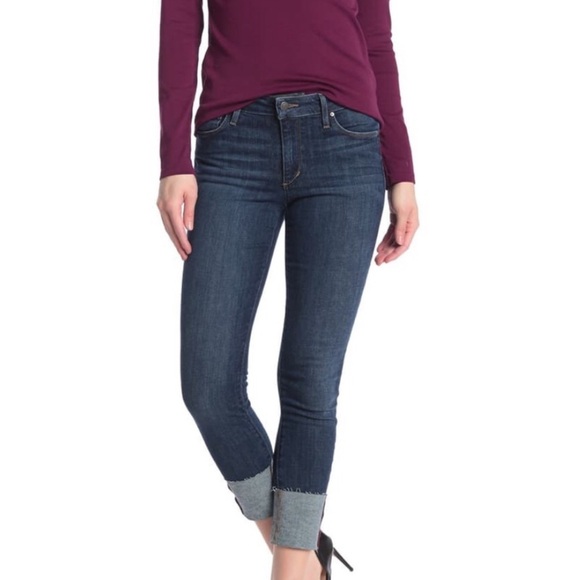 Joe’s Jeans Cuff Crop NEW Jeans 24 - Picture 1 of 9